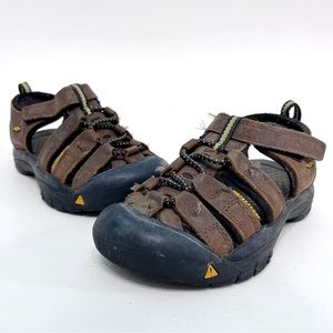 keen | newport waterproof hiking sandal shoes brown leather 11